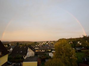 Regenbogen über Hillscheid