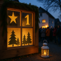 Erster Lebendiger Adventskalender in Hillscheid Werkstags um 18 Uhr öffnen Vereine, Gruppen und Einrichtungen Adventstüren